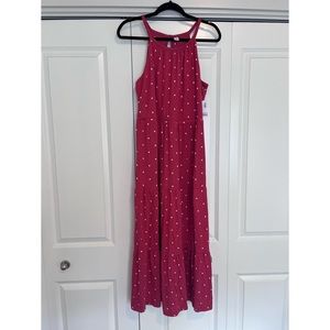 Old Navy Polka Dot Maxi Dress NWT Large Petite